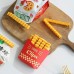 Paquete de 12 clips en forma de papas fritas para sellar alimentos STT-345510