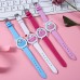 Reloj de manecillas con varios colores,PRECIO POR PAQUEE CON 12PZS SW168