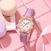 Reloj de manecillas para dama diferentes colores,precio por paquete con 12pzs SW170