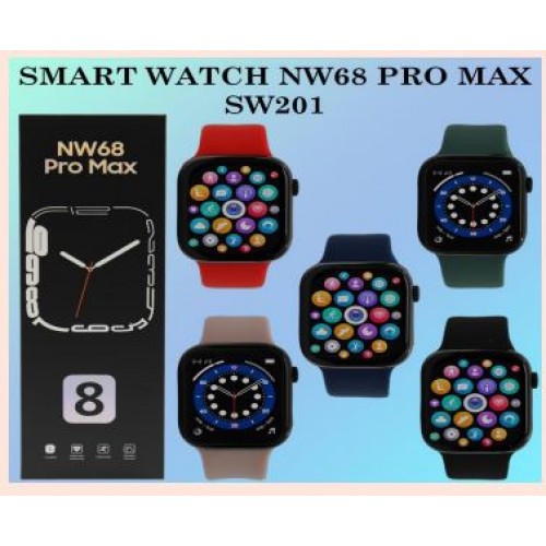 Smart watch NW68 pro max,reloj inteligente, pantalla HD SW201