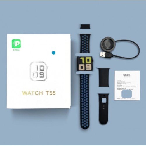 Smart watch T55 reloj inteligente con 2 correas  SW44