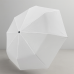 Sombrilla blanca plegable resistente al viento y ligera para lluvia y sol – Mayoreo SX019
