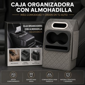 Caja Organizadora para Auto con Almohadilla por Mayoreo