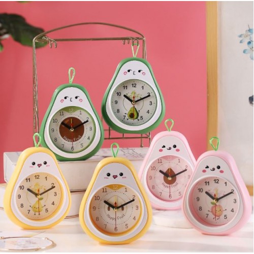 Reloj despertador en forma de aguacate