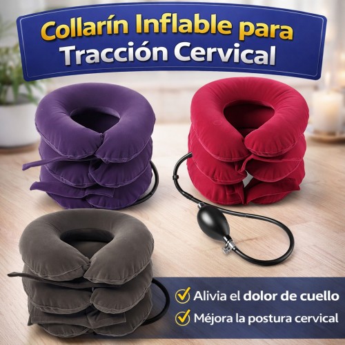 Collarín Inflable para Tracción Cervical por Mayoreo T088