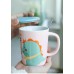 Taza de dinosaurio