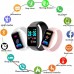 Reloj smartwatch inteligente Y68 Bluetooth con control del ritmo cardíaco, cuenta de pasos, notificación, deportes, salud TB-6317