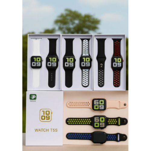  Smartwatch T55 deportivo con pantalla táctil HD, monitoreo de salud, llamadas y notificaciones, compatible con iOS y Android, venta por mayoreo TB-6319