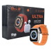 Smartwatch Ultra 8 Pro Max con audifonos, diseño deportivo y pantalla táctil. Ideal para monitoreo de actividad, uso diario y estilo moderno. Reloj inteligente para venta al por mayor. TB-6804