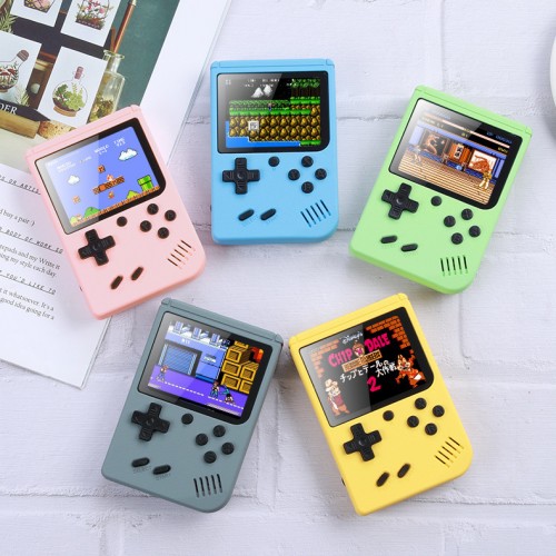 Mini consola de juegos retro portátil macaron 500 en 1 TO-1016