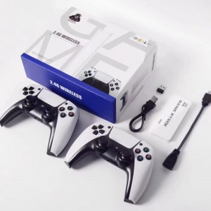 Consola retro inalámbrica 2.4G con 2 controles, más de 10,000 juegos clásicos en memoria, compatible con TV HD, USB plug and play, ideal para regalo y entretenimiento familiar HDMI 4K, Mayoreo M15