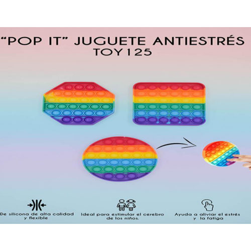 Juguete anti estrés PUSH POP IT