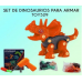 SET DE 2 DINOSAURIOS PARA ARMAR TOY529