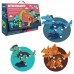 Set de tres dinosaurios para armar TOY530