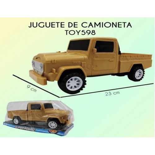 Juguete de camioneta vintage de tracción TOY598