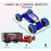 Carro coche giratorio, música, baile, control remoto, acrobático y todoterreno TOY625