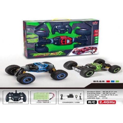 Carro de control Remoto Doble cara Recargable TOY660