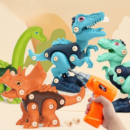 SET DE 2 DINOSAURIOS PARA ARMAR TOY529