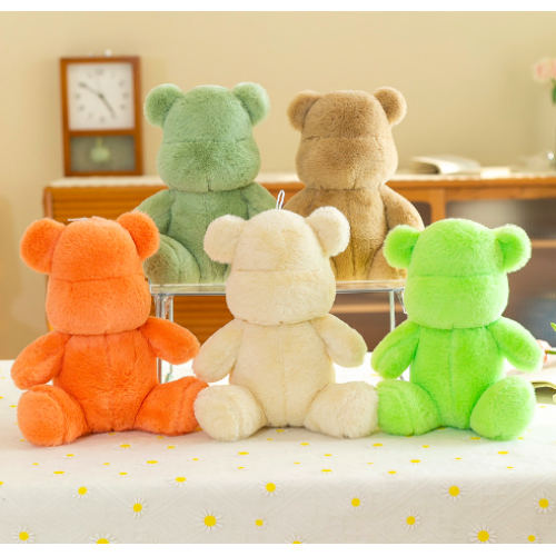 Peluche oso lisos 28 cm TOY869