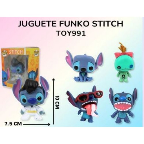 Figura de Stitch con caja individual de 10cm TOY991