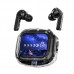 Audífonos inalámbricos Bluetooth Air Max con estuche transparente, pantalla digital, micrófono y batería recargable, venta por mayoreo  TWS-6350