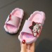 Sandalias de Sanrio de Cinnaromoll con tres tallas: 30-31/32-33/34-35 (color surtido con 20 ganchos en caja) TX411