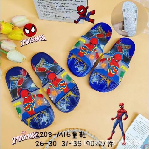 Sandalias para niños de Spider-Man 2 modelos surtidos tallas surtidas (México talla 19-22) TX670