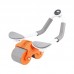 Rodillo abdominal doble con soporte y pantalla LCD, rueda de ejercicio para core, brazos y abdomen, equipo fitness portátil, venta por mayoreo TY412