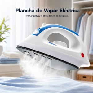 Plancha de Vapor Eléctrica 1200W por Mayoreo