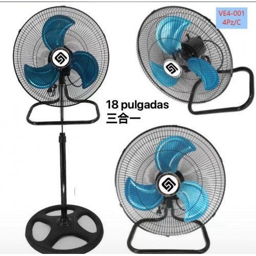 Ventilador 3 en 1 VE4-001-ONT