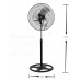 Ventilador con 3 aspas de metal 18" de diámetro 127V 62*51*17cm VEN01