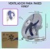 Ventilador de pared de 5 aspas de 18 pulgadas 127V VEN07