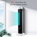 Ventilador de torre silencioso regulable 3 velocidades negro venta al por mayor VEN23