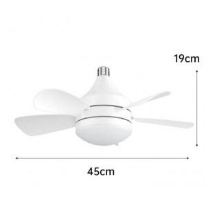 Ventilador de hoja recta con luz y control remoto ajuste de 3 velocidad del viento, Por Mayoreo VEN29