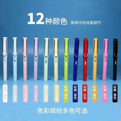Lápiz de grafito retráctil con cuerpo tipo pluma, colores surtidos, recargable, diseño ergonómico, venta al por mayor, W-DD35