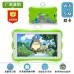 Tablet educativa infantil con carcasa protectora verde antigolpes por mayoreo W- WXXJ2724