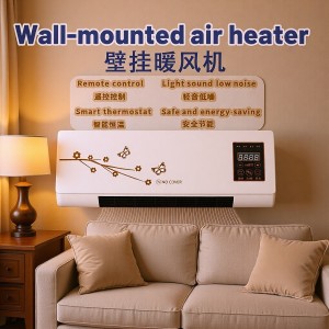 Mini aire acondicionado y calefactor portátil W-AKT6597. Doble función frío/calor, control remoto incluido y enchufe estándar. Venta por mayoreo