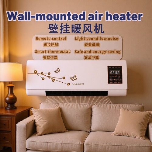 Mini aire acondicionado y calefactor portátil W-AKT6597. Doble función frío/calor, control remoto incluido y enchufe estándar. Venta por mayoreo