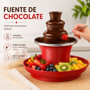 Fuente de chocolate por mayoreo
