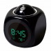 Reloj despertador con proyección LED W-DNZ6545