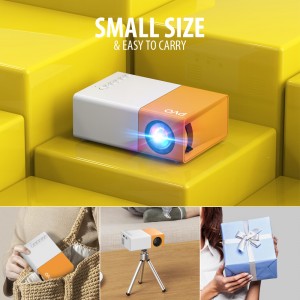Proyector doméstico  mini portátil HDMI cine en casa MAYOREO 60688
