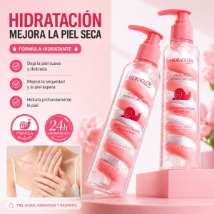 Crema hidratante corporal con dosificador por mayoreo
