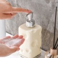 Botella contenedor de jabón de manos con forma de queso 6.8*18.3cm de PET+ABS.Mayoreo W-ETRM5148