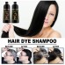 Shampoo tinte negro 3 en 1 que tiñe, nutre y limpia. Fórmula enriquecida con extractos naturales. Tono negro intenso, brillante y natural. 500ml W-EXFH5154