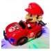 Juguete carrito de Mario con efectos de sonido, luz y spray W-FCWJ2646