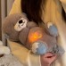 Juguete peluche relajante de nutria que respira para dormir bebés y niños de 30CM (Música + respiración) W-FMRW6996