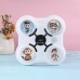 Máquina de boxeo con música inteligente con Bluetooth para niños W-FQJB6999