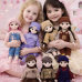Muñeca articulada de 30 cm (12 pulgadas) con 13 articulaciones, vestidos surtidos intercambiables. Ideal para juego creativo, colección y regalo para niñas. Venta al por mayor W-FZBW2828.