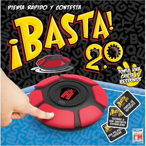 Juego Electrónico ¡Basta! 2.0, juego de mesa de palabras interactivo. Venta por mayoreo W-FZBW5402