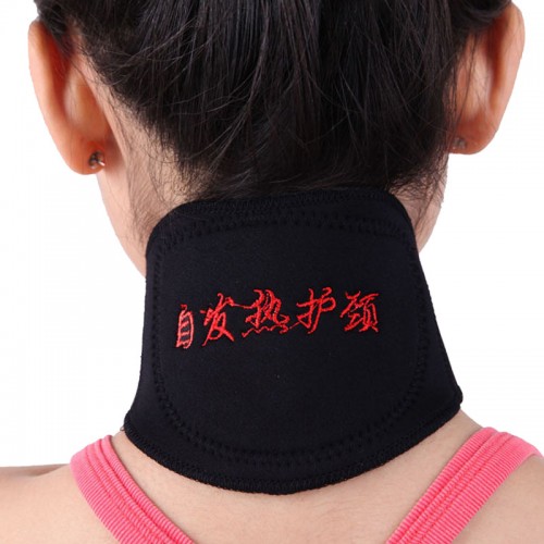 Collar terapéutico para cuello con efecto calor – Faja magnética de soporte cervical – Alivio de dolor y tensión muscular – Venta por mayoreo W-GAM8099